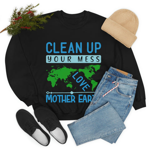 save the world Unisex Heavy Blend™ Crewneck Sweatshirt