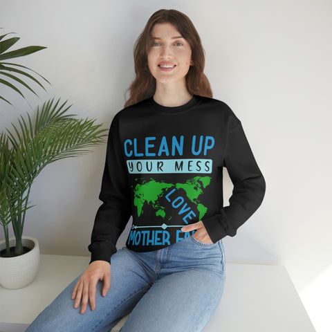 save the world Unisex Heavy Blend™ Crewneck Sweatshirt