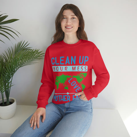 save the world Unisex Heavy Blend™ Crewneck Sweatshirt