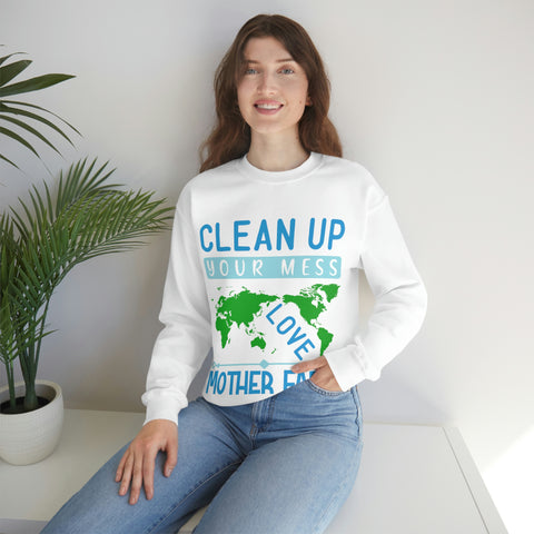 save the world Unisex Heavy Blend™ Crewneck Sweatshirt