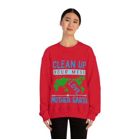 save the world Unisex Heavy Blend™ Crewneck Sweatshirt