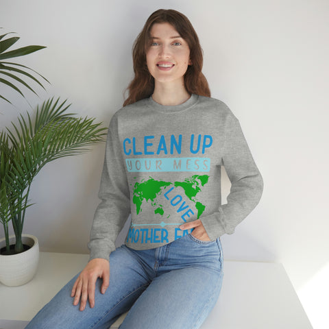 save the world Unisex Heavy Blend™ Crewneck Sweatshirt