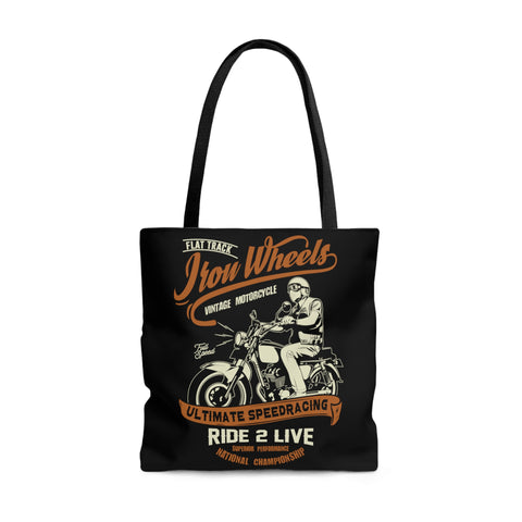 Iron Wheels Tote Bag