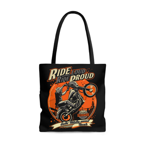 Ride Proud Tote Bag