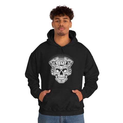 Skull Engine Hoodies