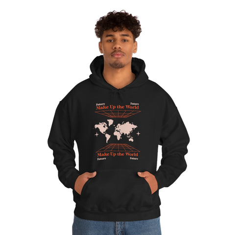 Make Up The World Hoodies