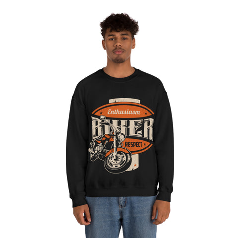 Enthusiasm Biker Sweatshirt