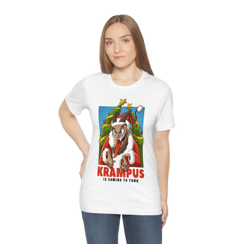 Krampus is Coming to Town T-shirt