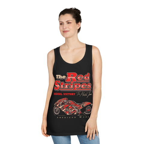 The Red Stripes Tank Top