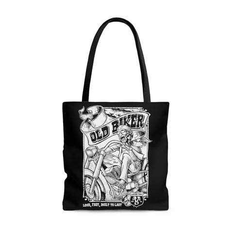 Old Biker Tote Bag