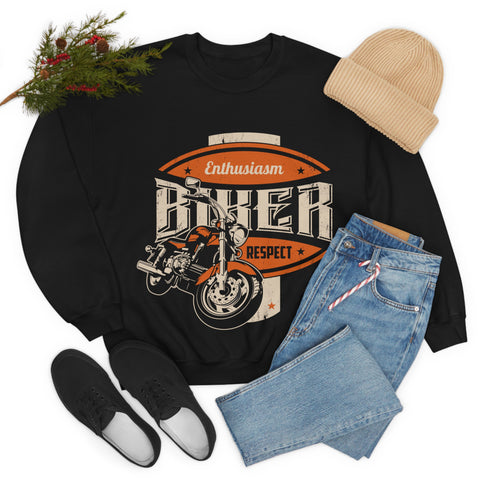 Enthusiasm Biker Sweatshirt