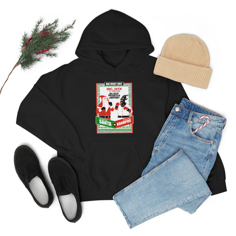 Santa Vs Krampus Hoodies