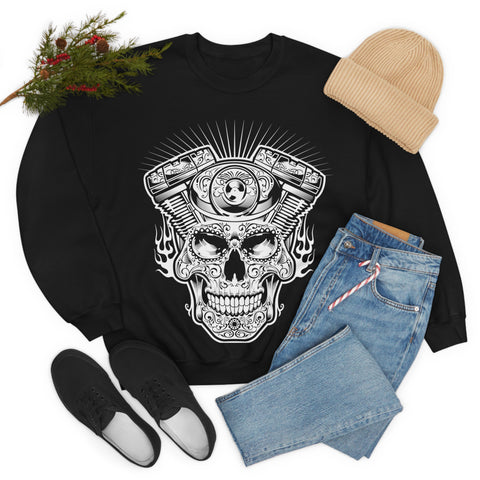 Skull Engine Sweatshirt