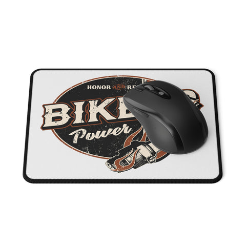 Biker Power Mouse Pad
