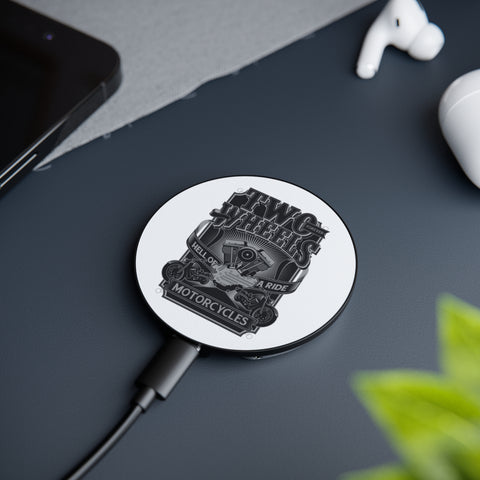 Two Wheels Magnetic Induction Charger