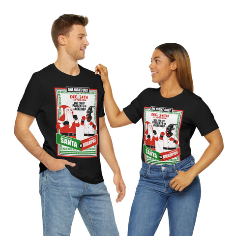 Santa Vs Krampus T-shirt