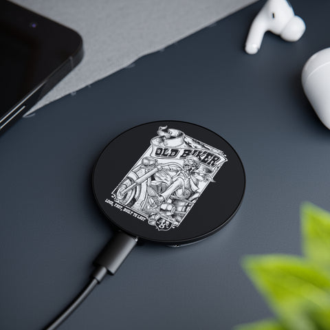 Old Biker Magnetic Induction Charger