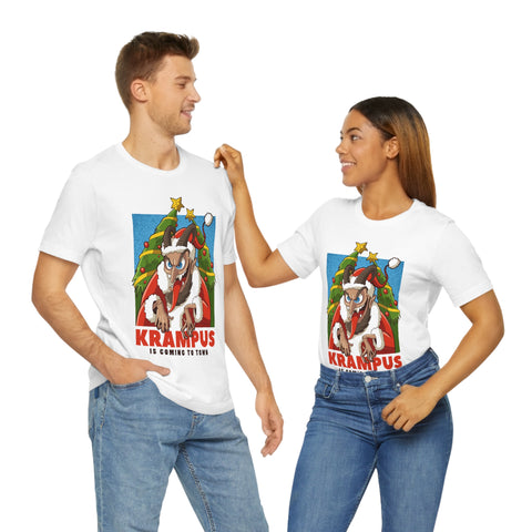 Krampus is Coming to Town T-shirt