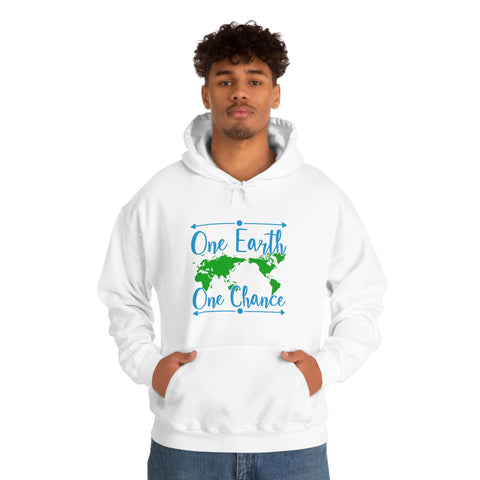 One Earth One Chance Hoodies