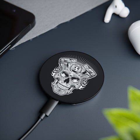 Skull Engine Magnetic Induction Charger
