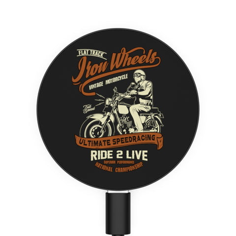 Iron Wheels Magnetic Induction Charger