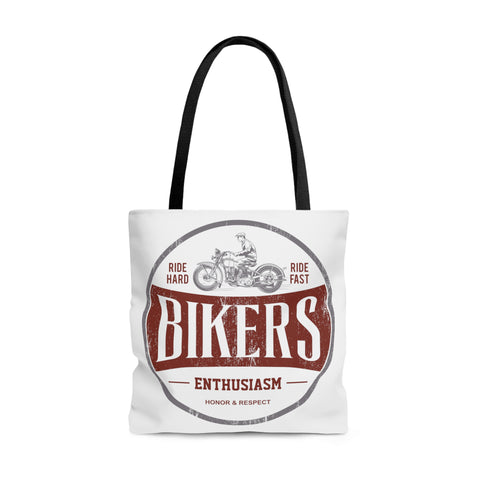 Bikers Enthusiasm Tote Bag