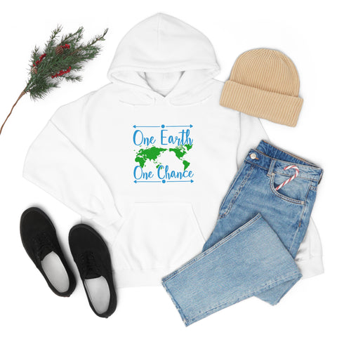 One Earth One Chance Hoodies