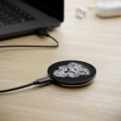 Skull Engine Magnetic Induction Charger