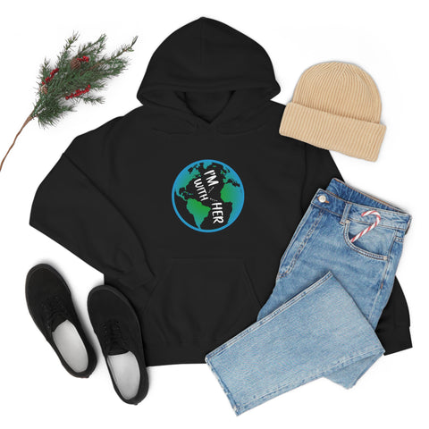 I'm With Her Hoodies