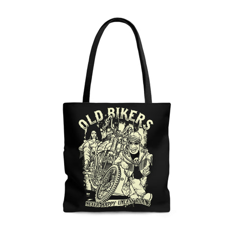Old Bikers Tote Bag
