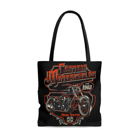 Custom Motorcycles Tote Bag