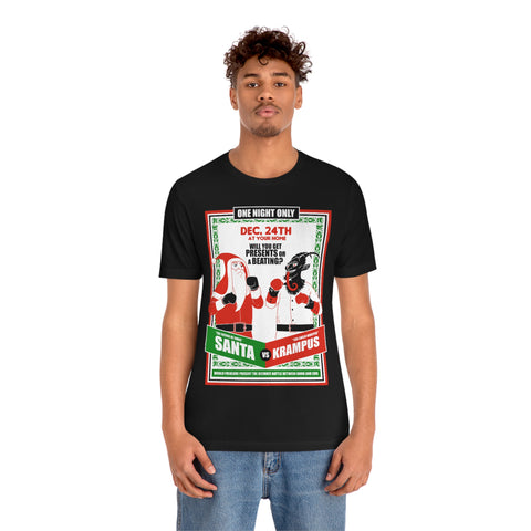 Santa Vs Krampus T-shirt