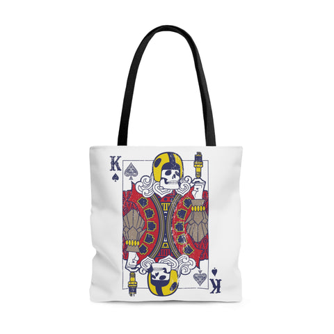 Biker Card Tote Bag