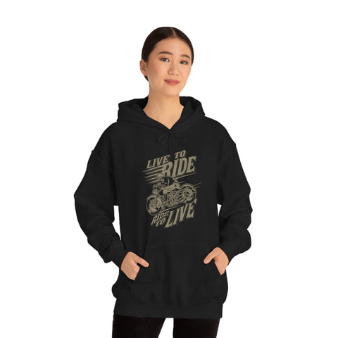 Live To Ride Hoodies
