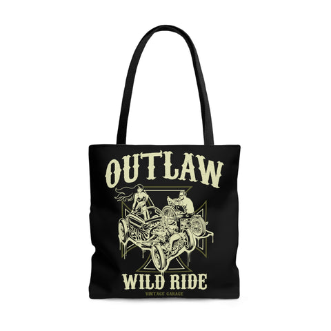 Outlaw Wild Ride Tote Bag