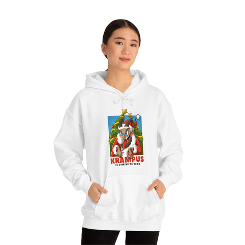 Krampus is Coming to Town Hoodies
